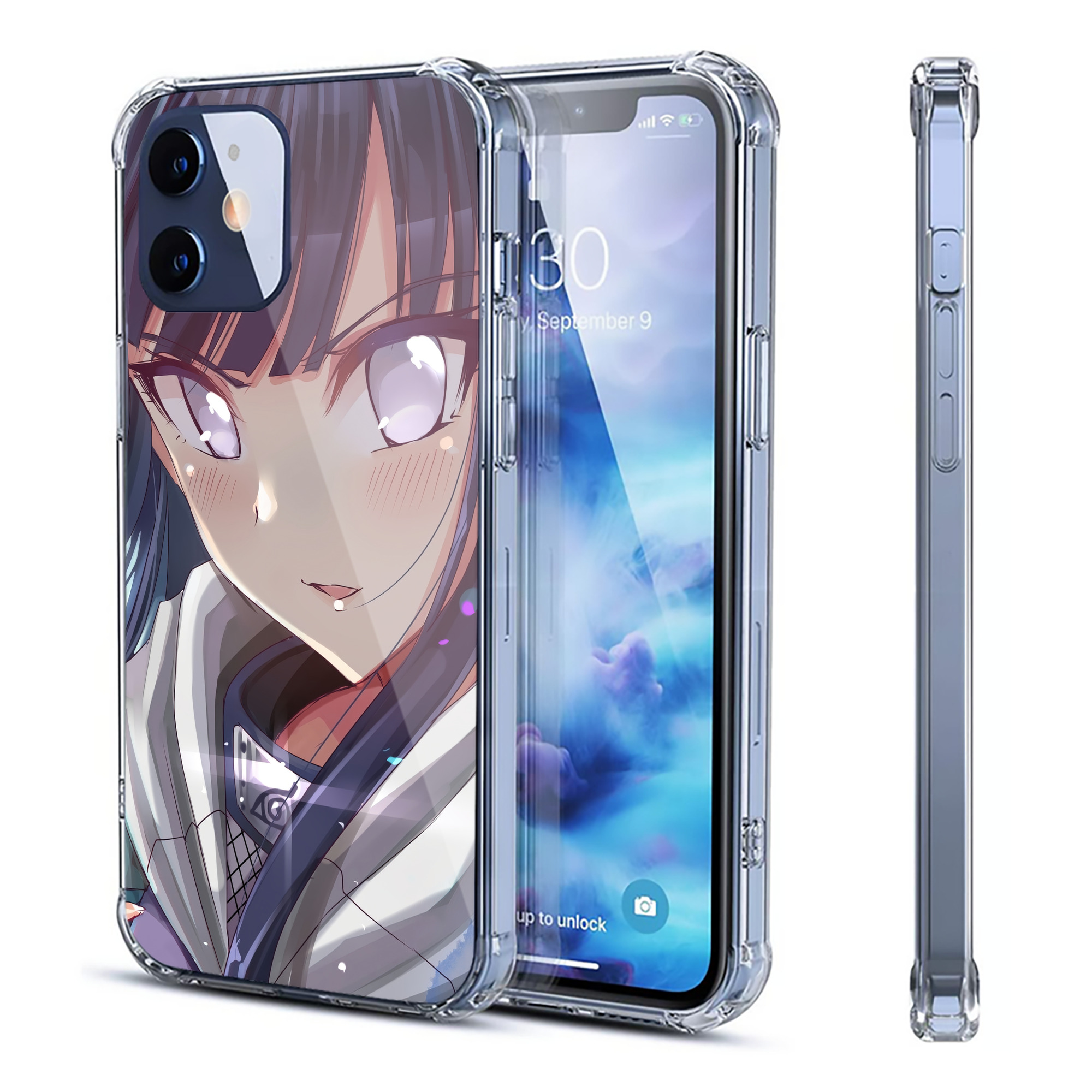 （画像用） NARUTO -ナルト- NARUTO -ナルト- 疾風伝 【iPhone 12シリーズ対応】透明スマホケース（クリアソフトケース）